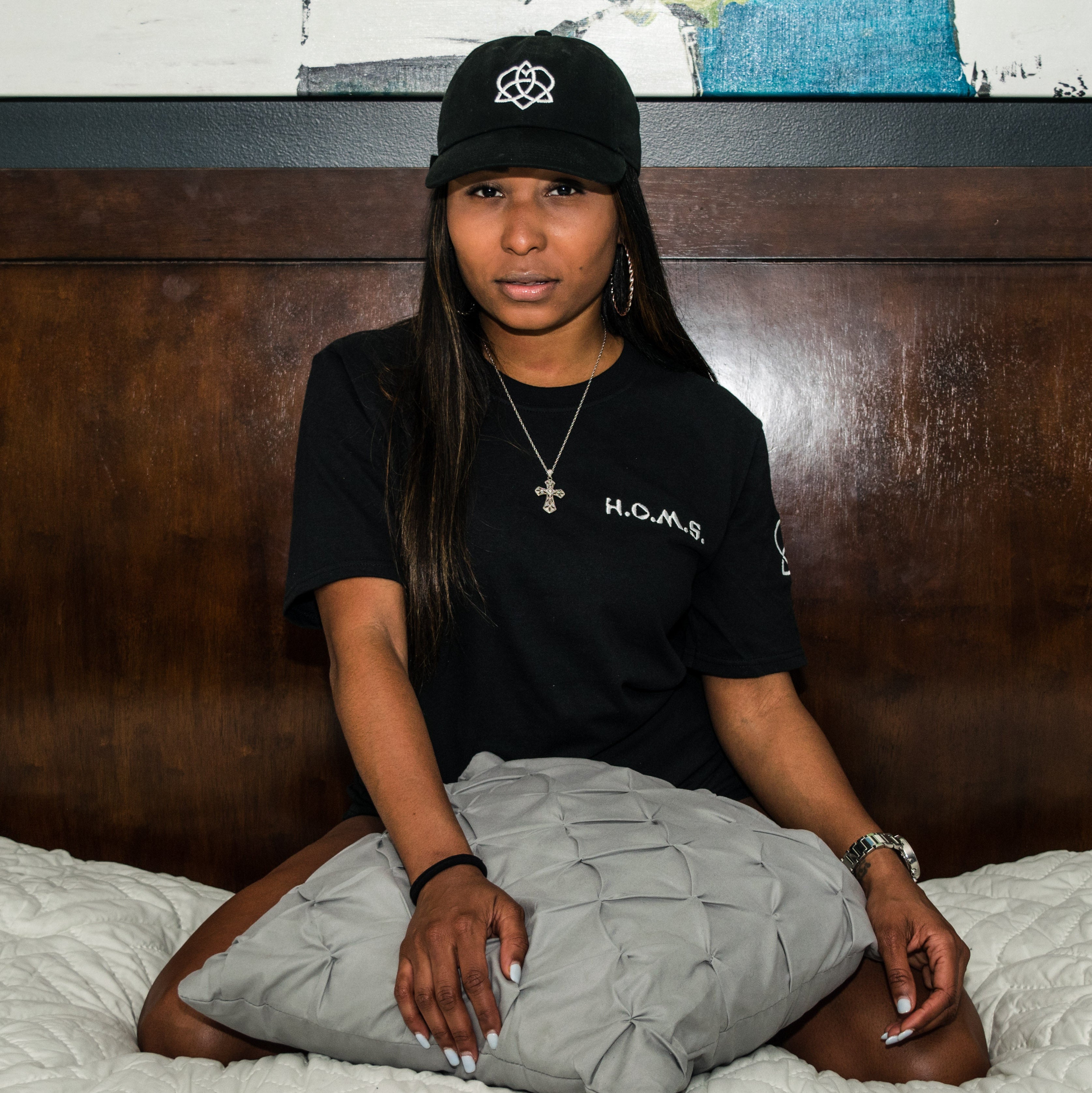 H.O.M.S. Black Tee