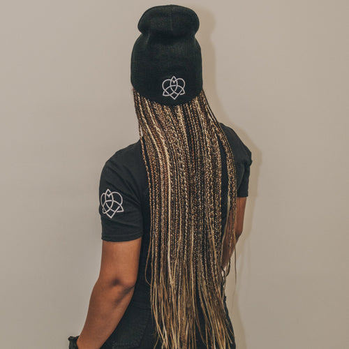 H.O.M.S. Black Beanie